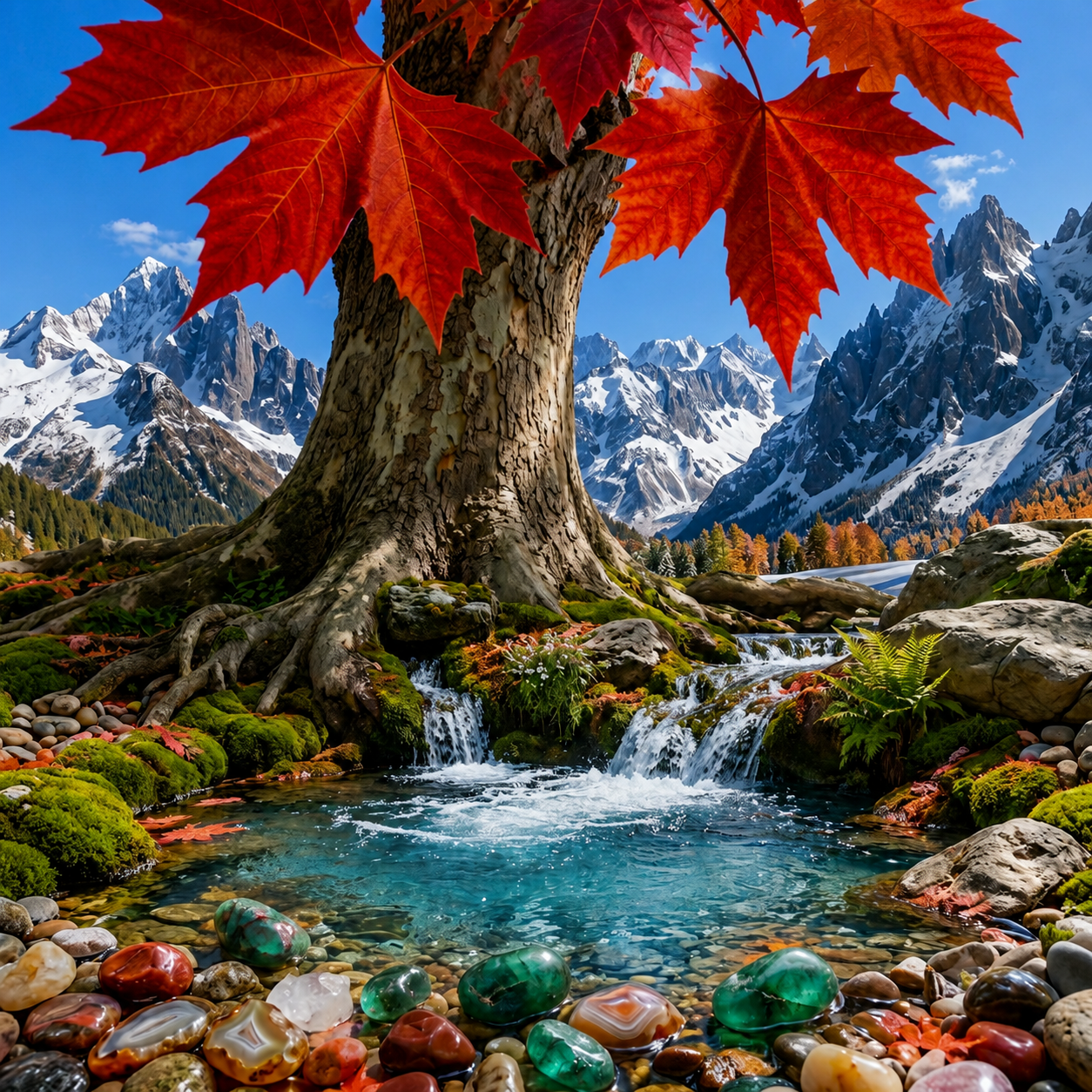 Swat Valley Mountain Stream Source